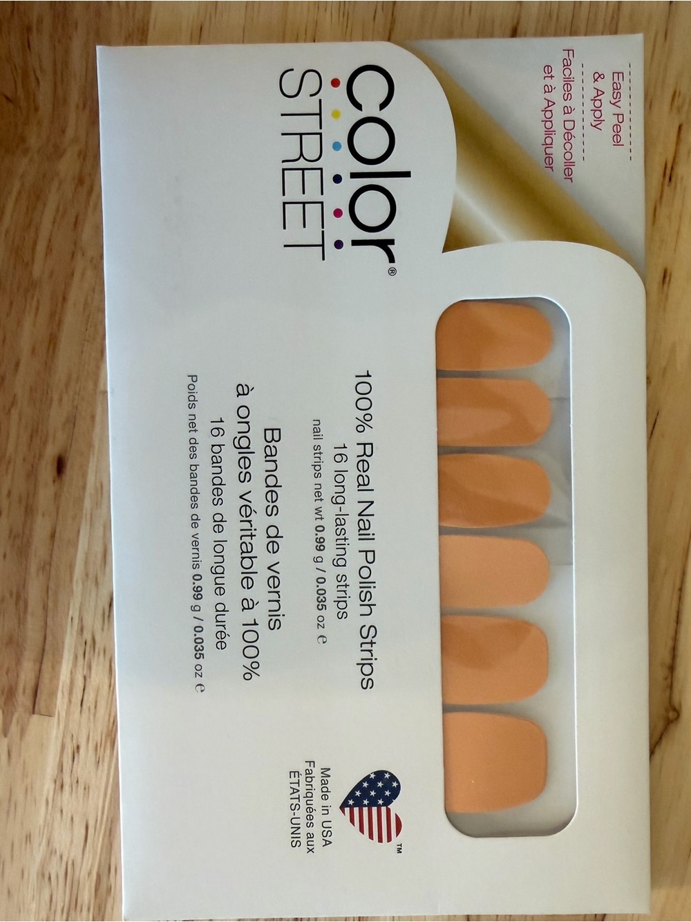 Tangerine Tempo NIB Color Street